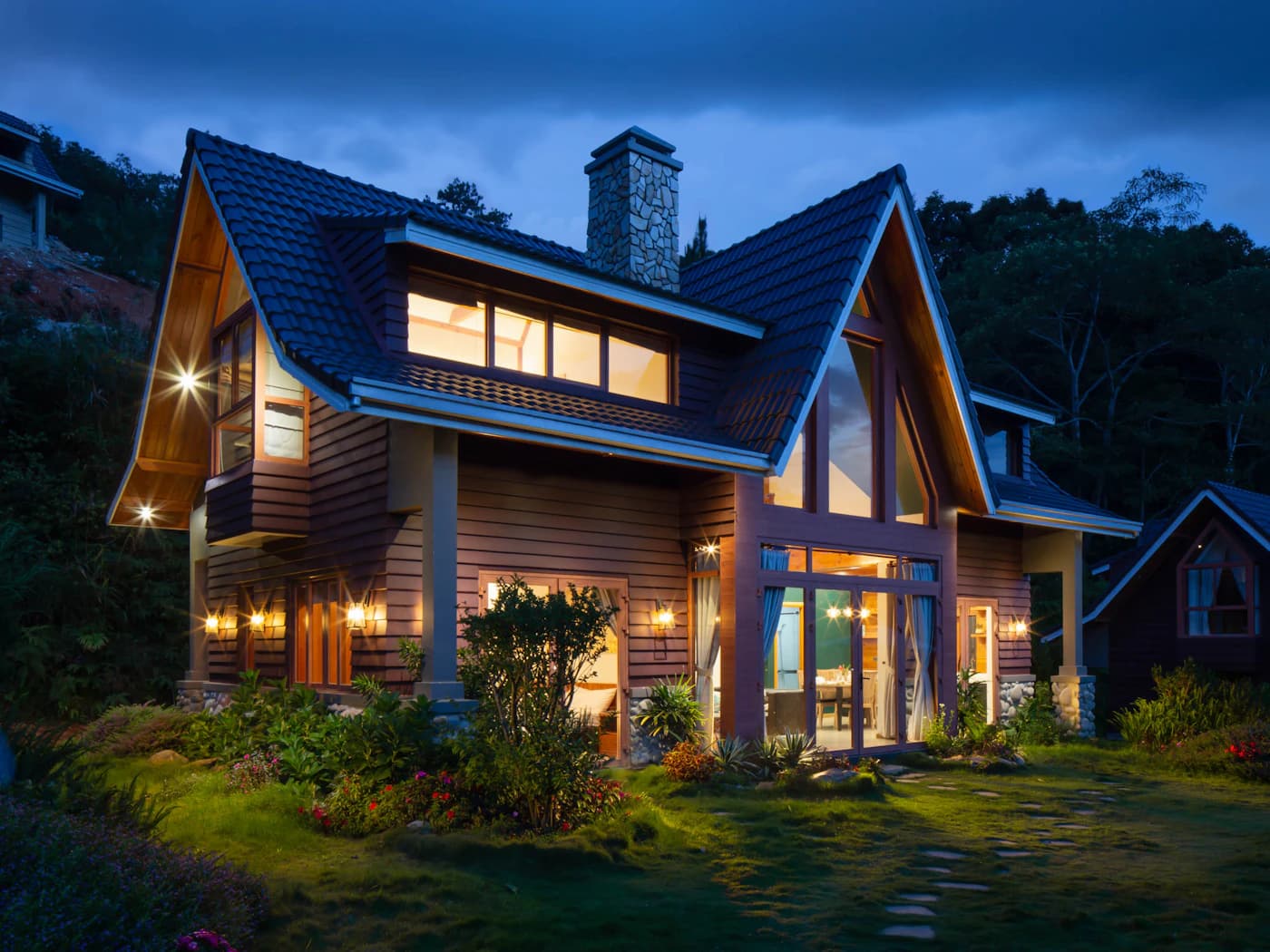 Representative photograph of a suburban residence.