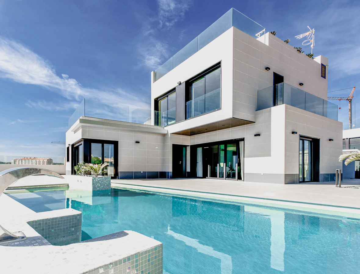 Representative photograph of a contemporary residence.